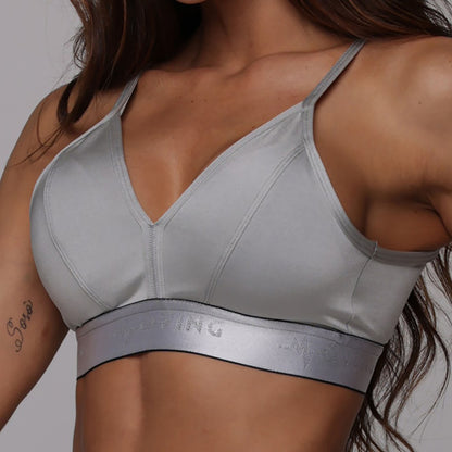 Blackout Glossy Gray Top