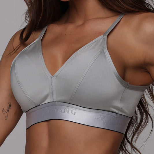 Blackout Glossy Gray Top
