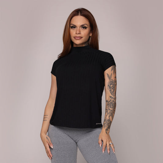 Black Relax Long Top