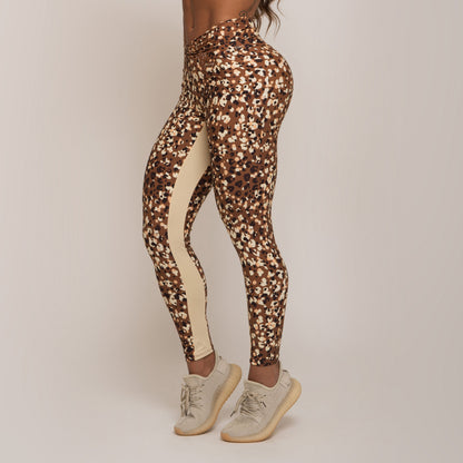 Cheetah fancy empina bum bum leggings