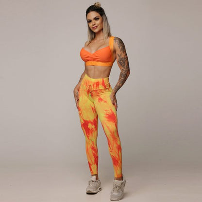 Fuego empina bum bum leggings