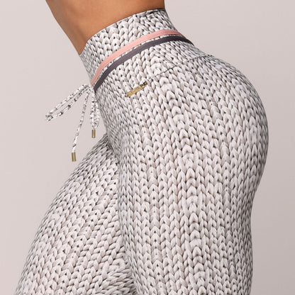Tricot empina bum bum leggings