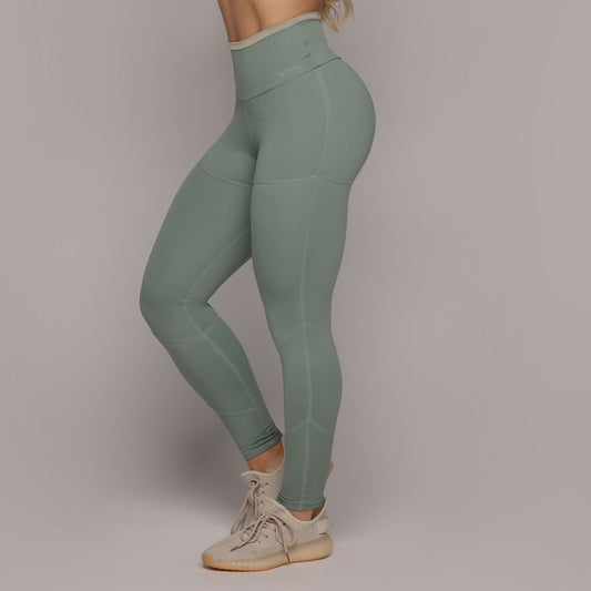 Verde Nórdico Empina bum bum leggings
