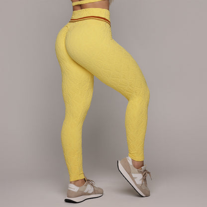 Sunshine Crunchy caramelo empina bum bum leggings