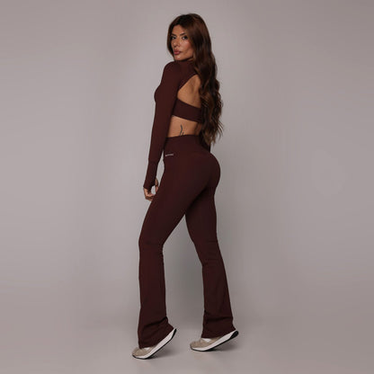 Espresso Flare leggings