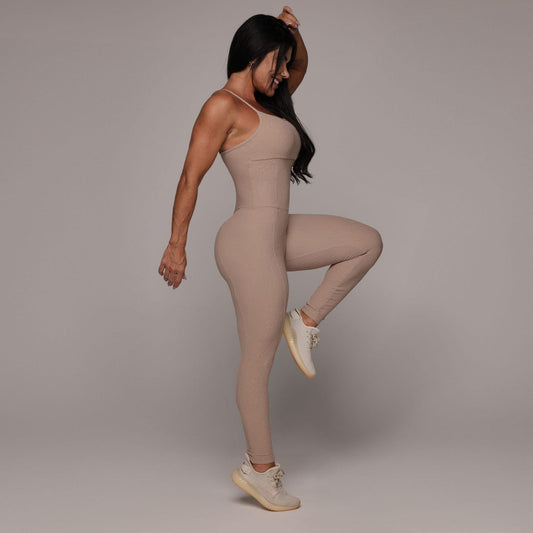 Latte Crunchy Jumpsuit