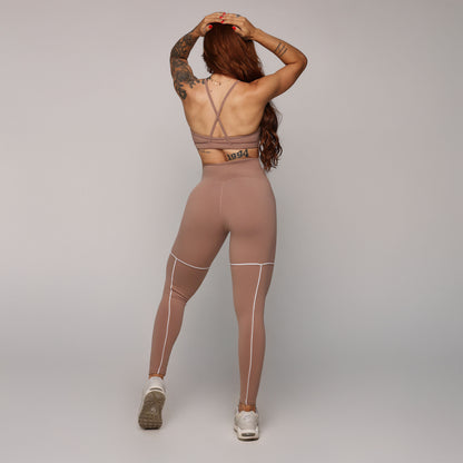 Dora Brown Regular leggings