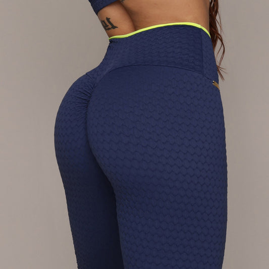 Royal Blue bubbles Empina bum bum leggings