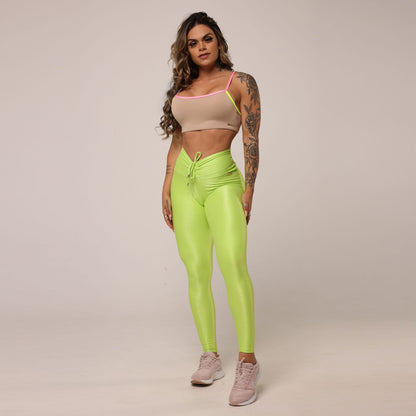 Lime Empina bum bum leggings