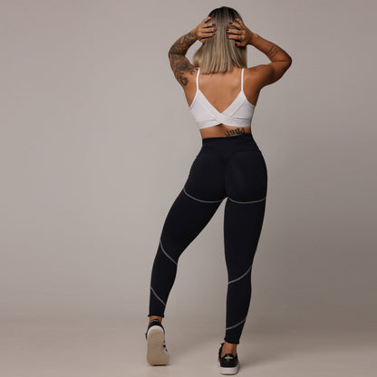 Black And White empina bum bum leggings