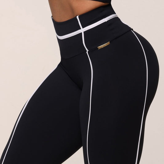Black Lines empina bum bum leggings