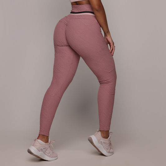 Rosa Quemado empina bum bum leggings
