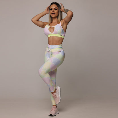 Lime Color empina bum bum leggings