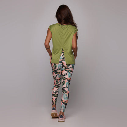 Olive Long Cover Top