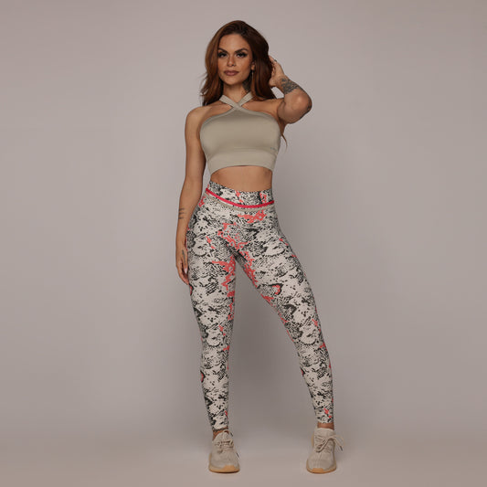 Shyna Red empina bum bum leggings