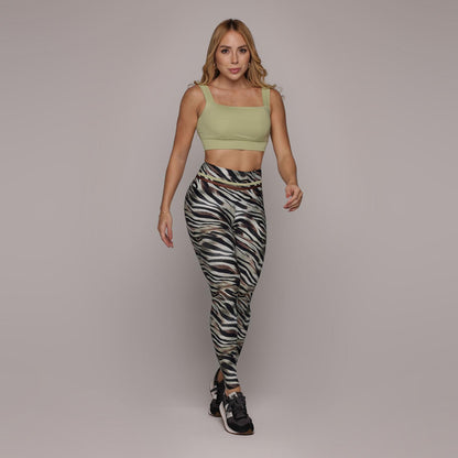 Crystal empina bum bum leggings