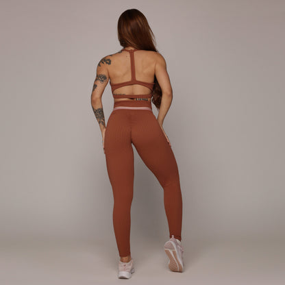Terracota empina bum bum leggings