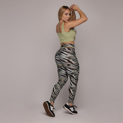 Crystal empina bum bum leggings