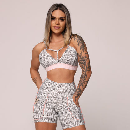 Tricot elastic Top
