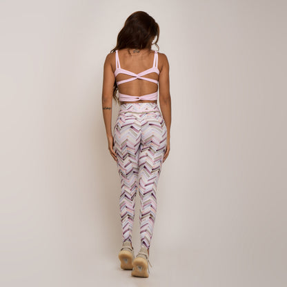 Zenia Rosa empina bum bum leggings