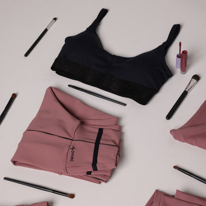 Blackout Rosa seco empina bum bum leggings