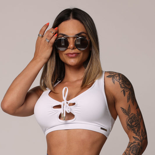 White open front Top