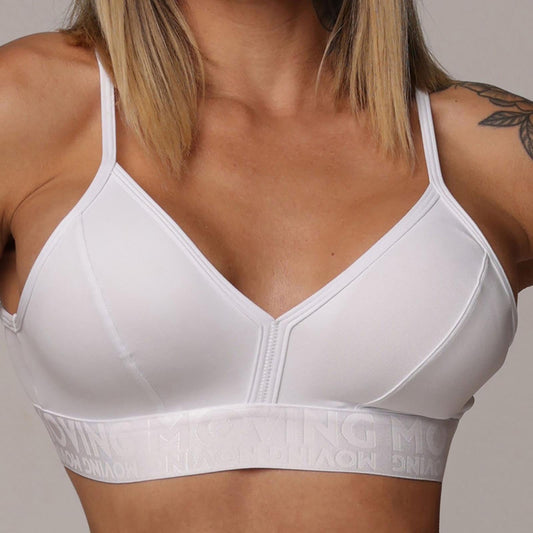 White elastic Top