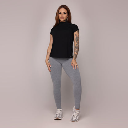 Black Relax Long Top