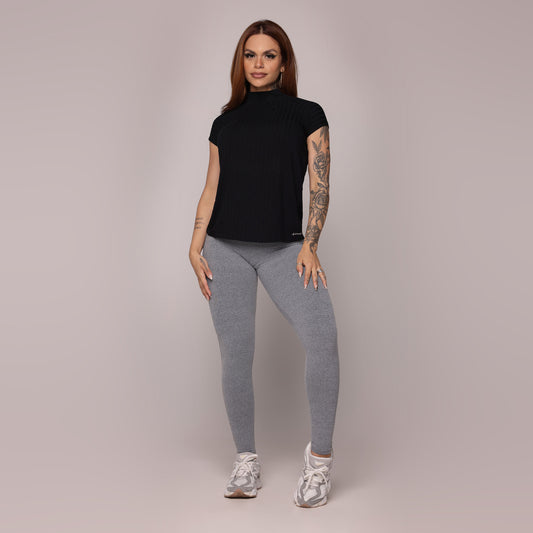 Black Relax Long Top