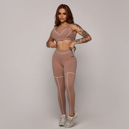 Dora Brown Regular leggings