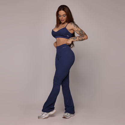 Royal Blue flare Leggings