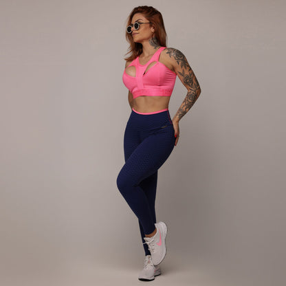 Sienna Rosa Blue empina bum bum leggings