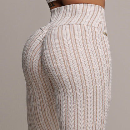 Nude Crochet Empina bum bum Leggings