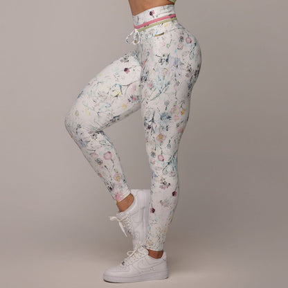 Angel Flowers Empina bum bum Leggings