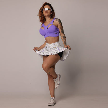 Lab Purple Sport Skirt