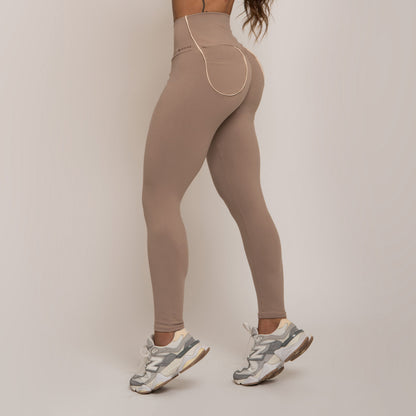 Macchiato back pockets empina bum bum leggings