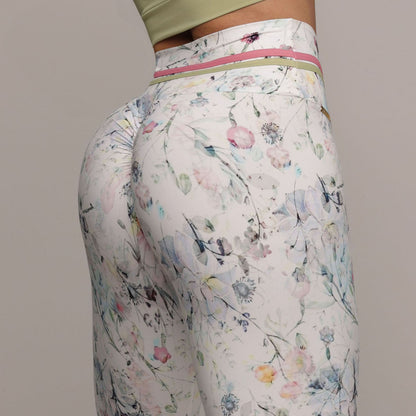 Angel Flowers Empina bum bum Leggings