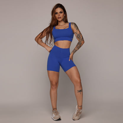 Blue liso Short