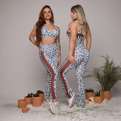 Ale blue Flare Leggings