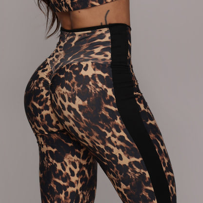 Cheetah empina bum bum leggings