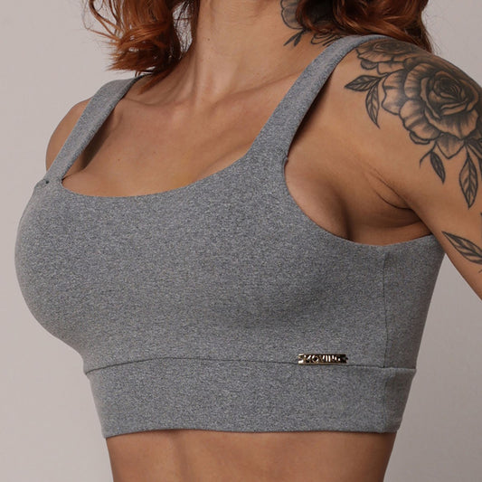 Gray Liso Top