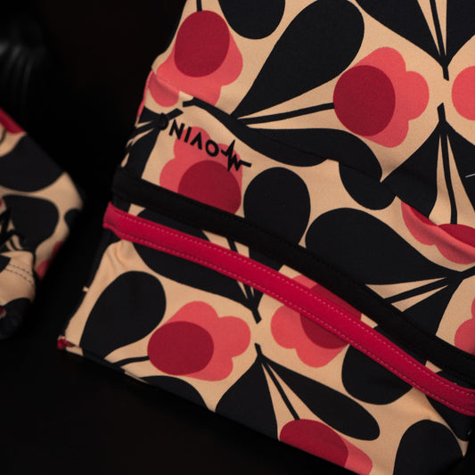 Red Flowers Empina bum bum leggings