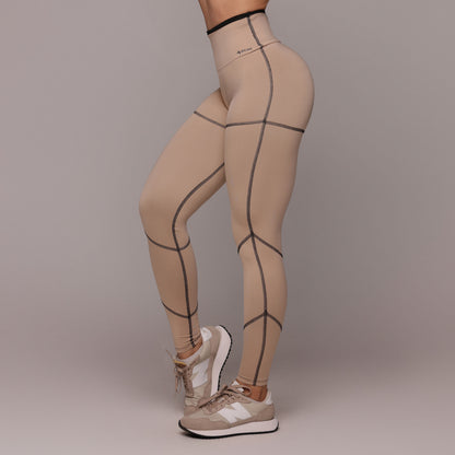 Nude blackout Empina bum bum leggings