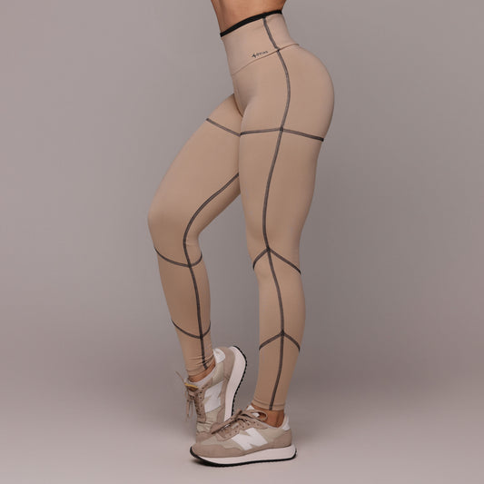 Nude blackout Empina bum bum leggings