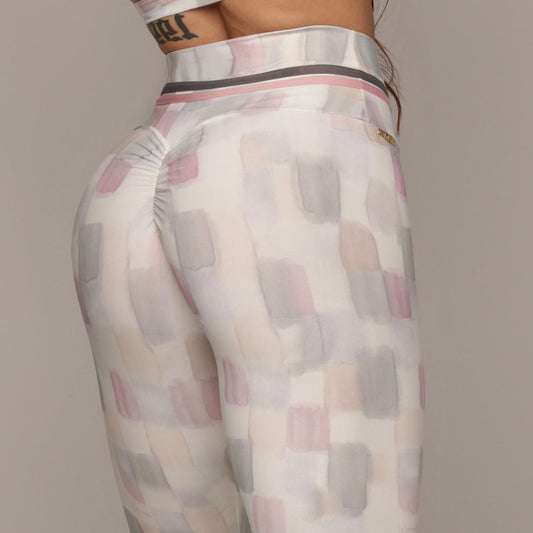 Rosa Lush empina bum bum leggings