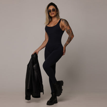 Black Liso Fancy jumpsuit