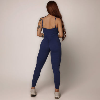 Royal Blue Bubbles Jumpsuit
