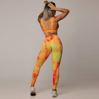 Fuego empina bum bum leggings