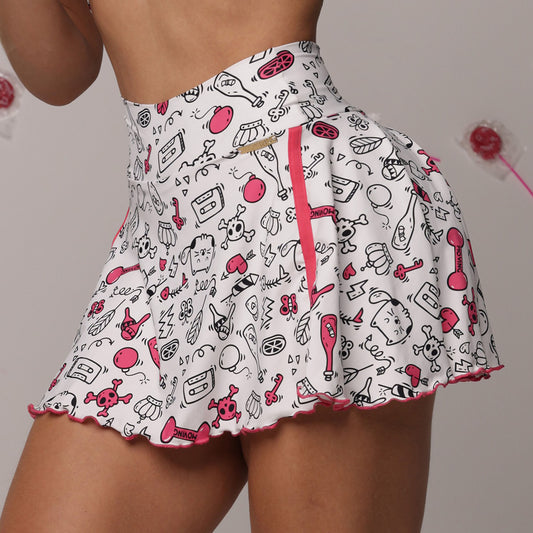 Cartoon Sport Skirt