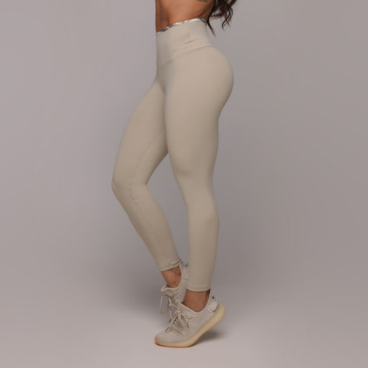 Floena Bi color Empina bum bum leggings